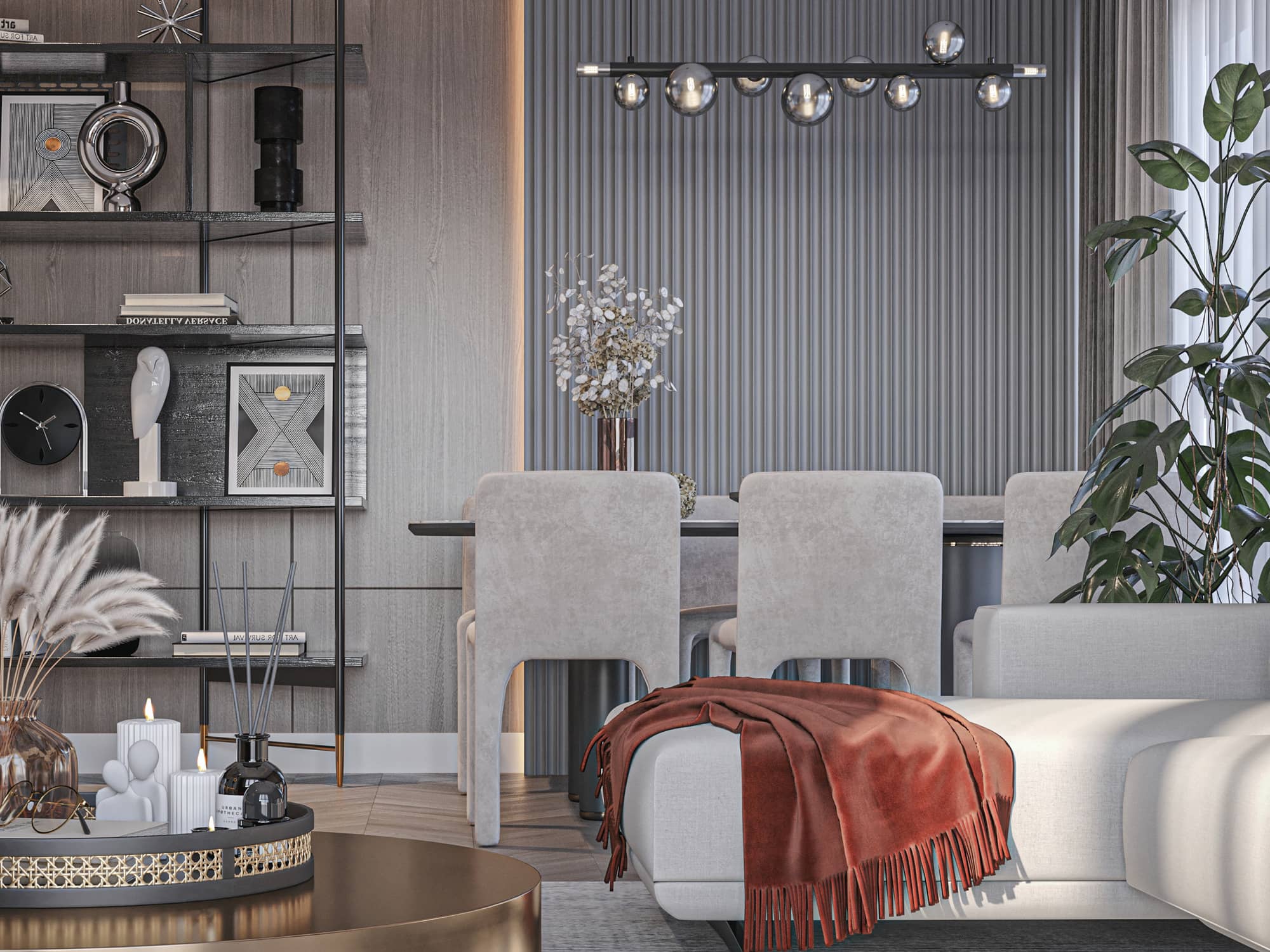 Salon ve Yemek Alanı