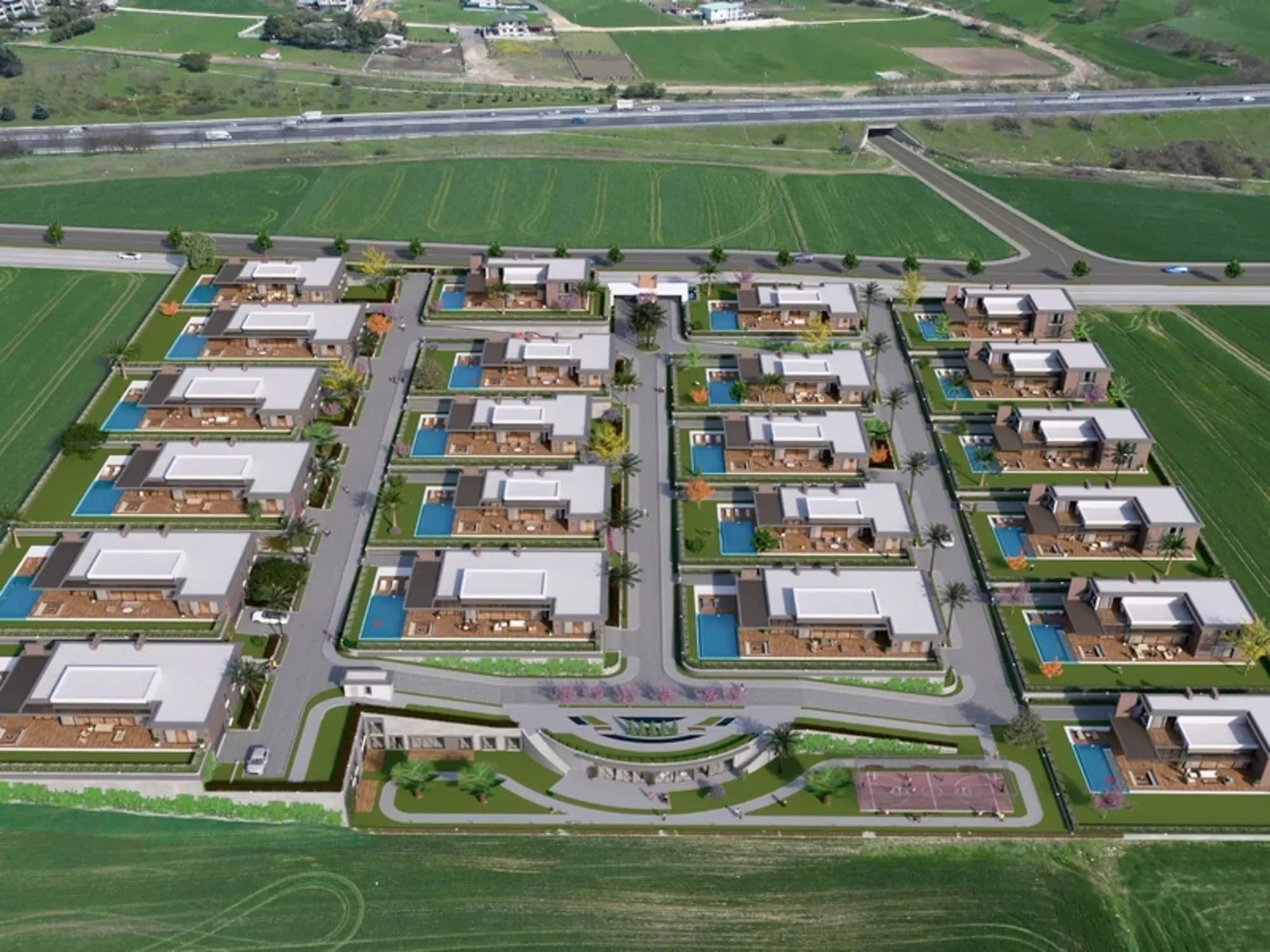 Feza Park Villas