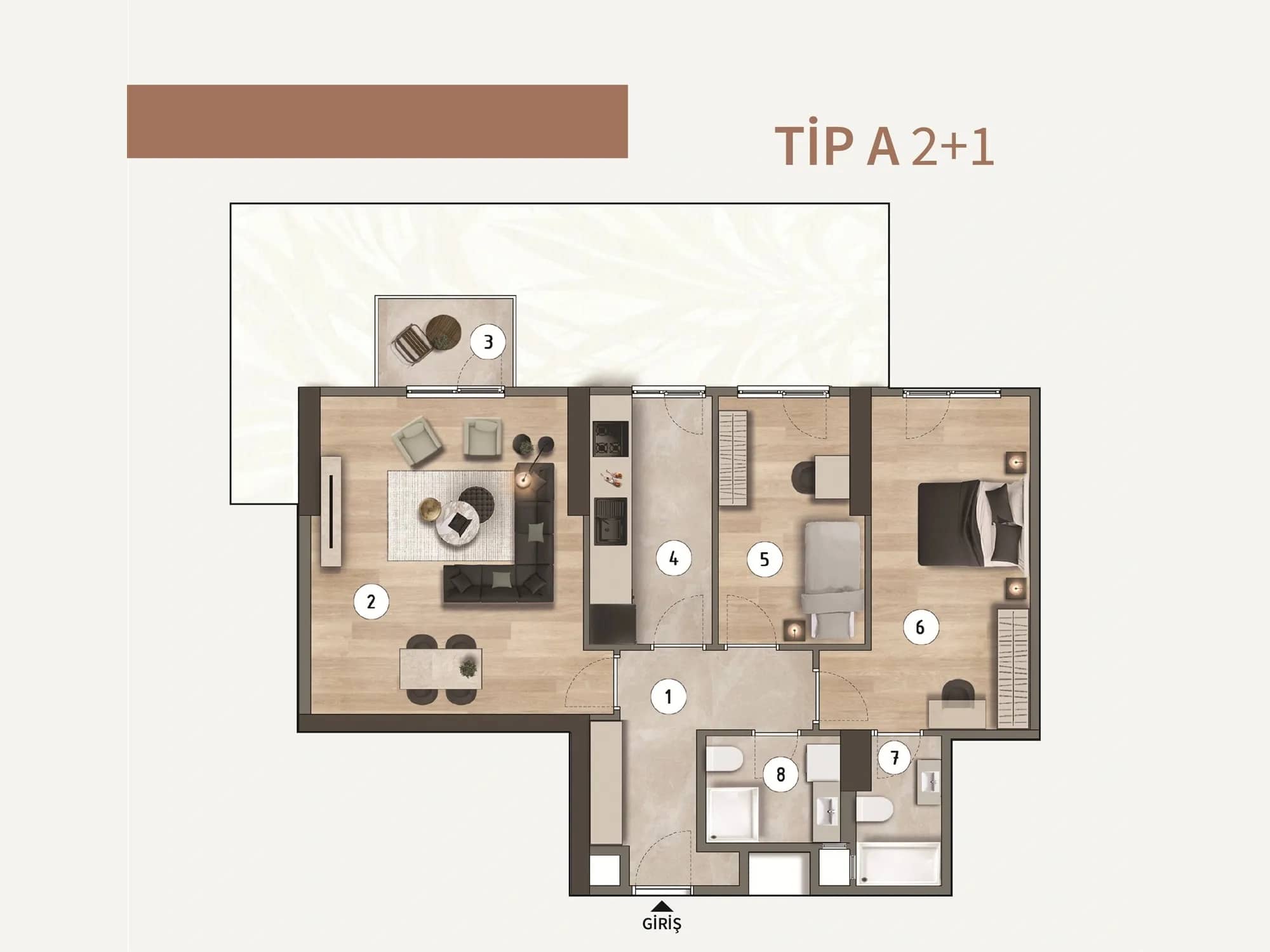 2+1, Tip A, No 3